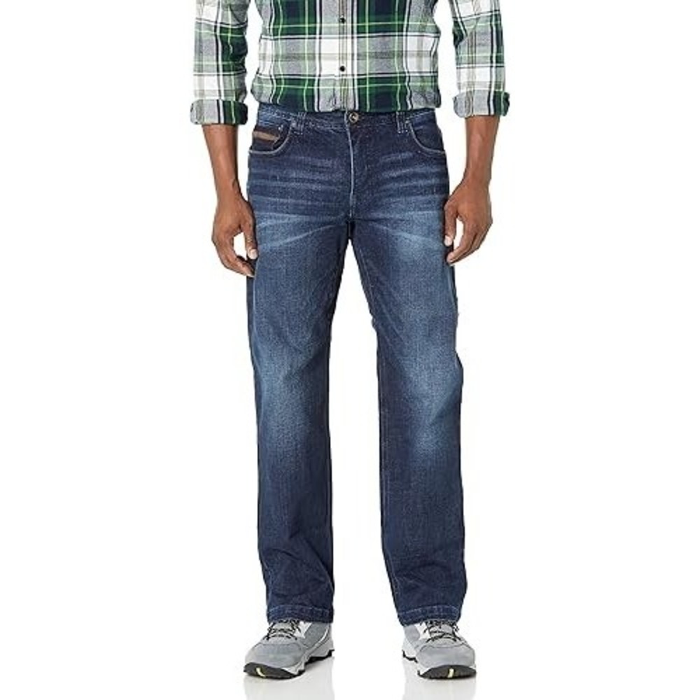 Prana Axiom Straight Leg Jean Men's 36X30 Rinse Chipped Wash NWT‎